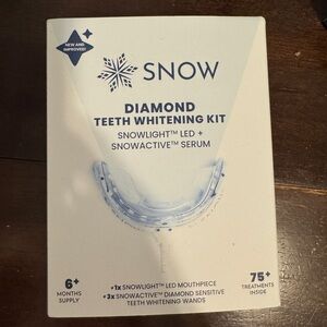 Diamond Teeth Whitening Kit - White